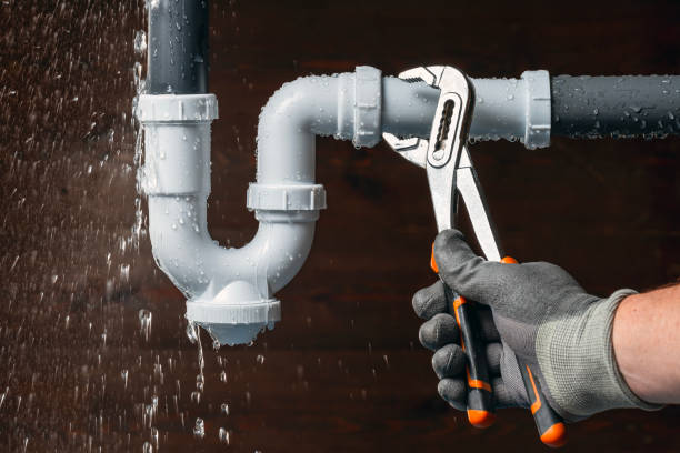 Professional Drain Cleaning technician working in Crystal Springs, FL
